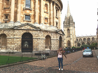 Pia P. - Oxford <p>Pia P. genoss ihre zwei Wochen in Oxford als tolles Erlebnis</p>