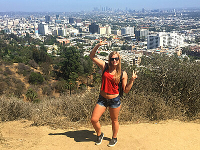 Nele H. - Los Angeles <p>Nele H. (15 J.) goes to Hollywood</p>