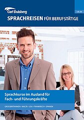 Carl Duisberg Sprachreisen für Berufstätige - Gesamtbroschüre 2018